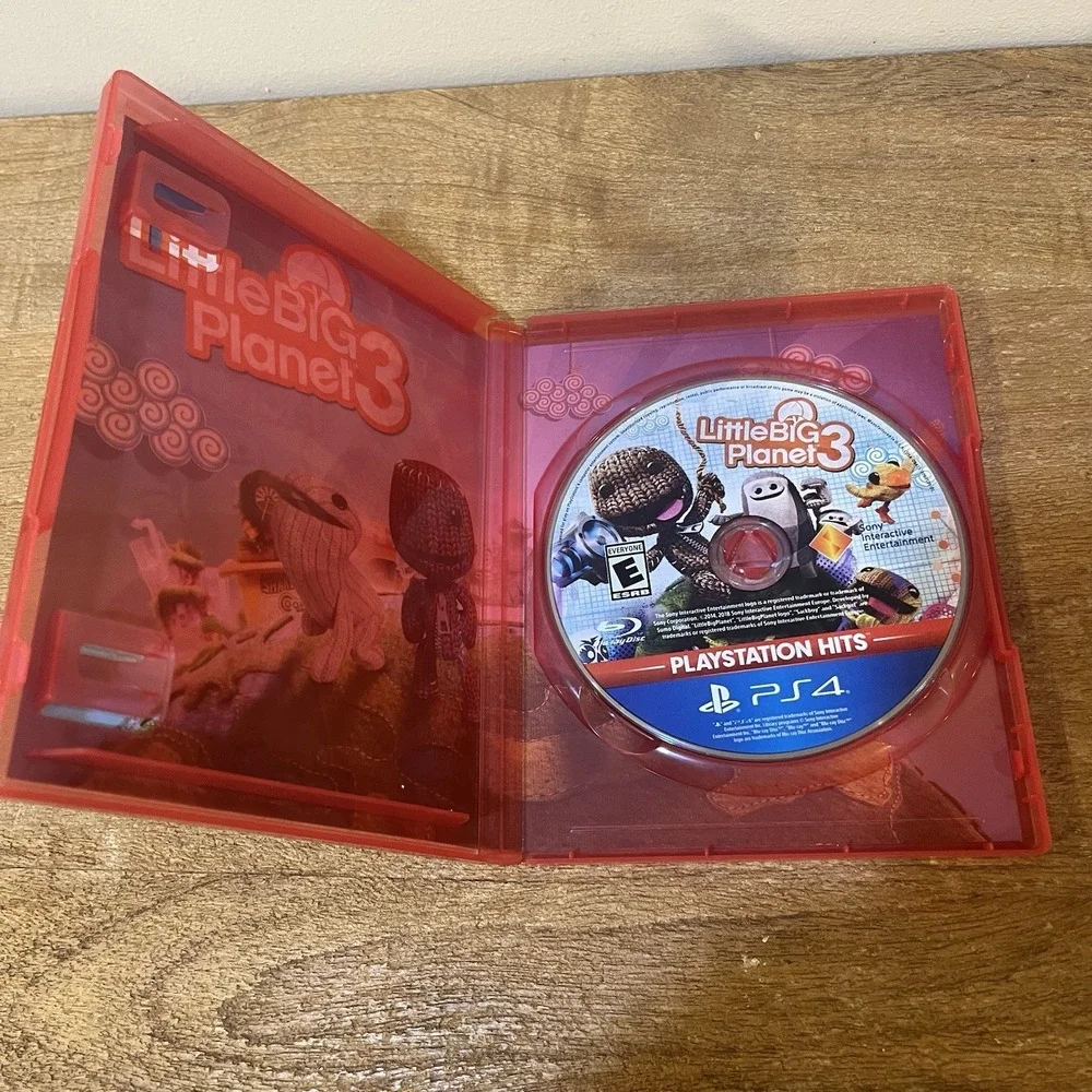 LittleBigPlanet 3 PlayStation Hits PS4 Video Game No Manual Sony PlayStation 4